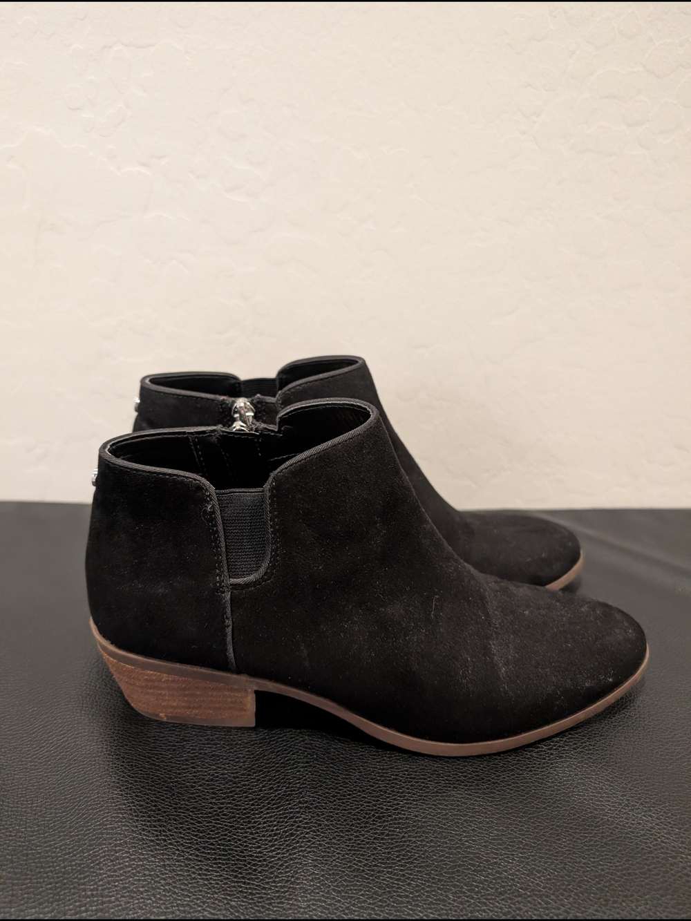 Circus by Sam Edelman Black Suede Ankle Booties - Picture 2 of 4